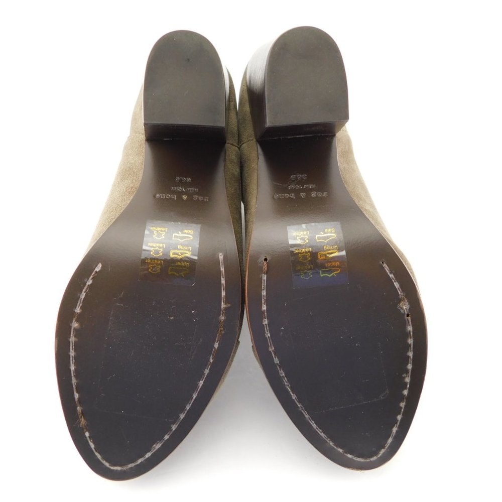 Unworn Rag&Bone Taupe Strap Block Heel Bootie 38.5 - image 7